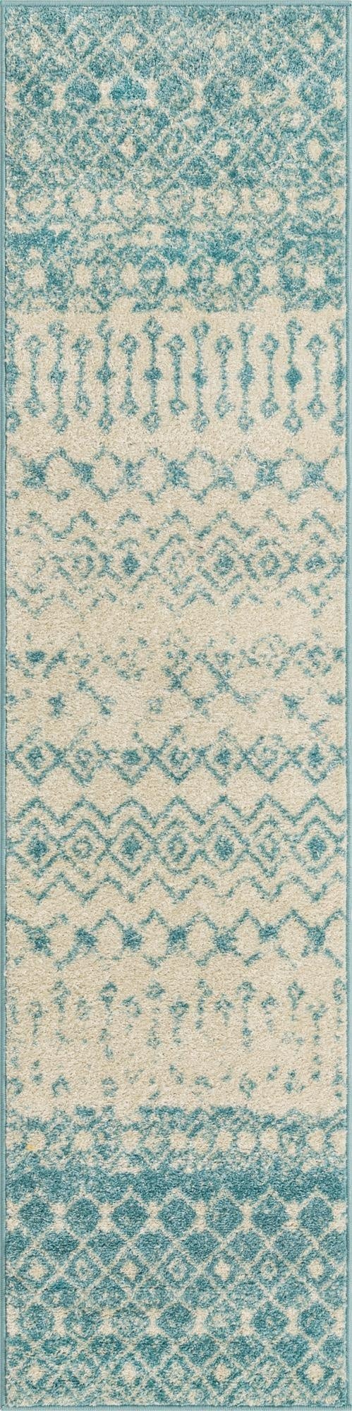  2' x 8' Moroccan Trellis Runner Rug