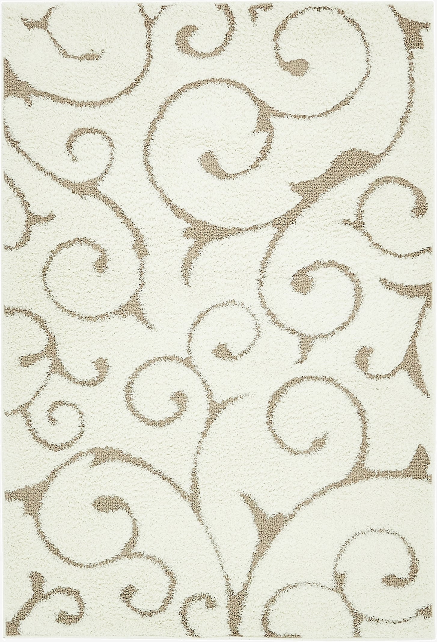  4' x 6' Botanical Shag Rug