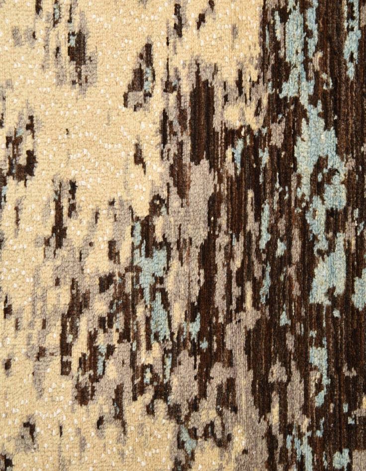 Detail image of  8' x 10' 2  Hand Knotted Darya Wool Rug