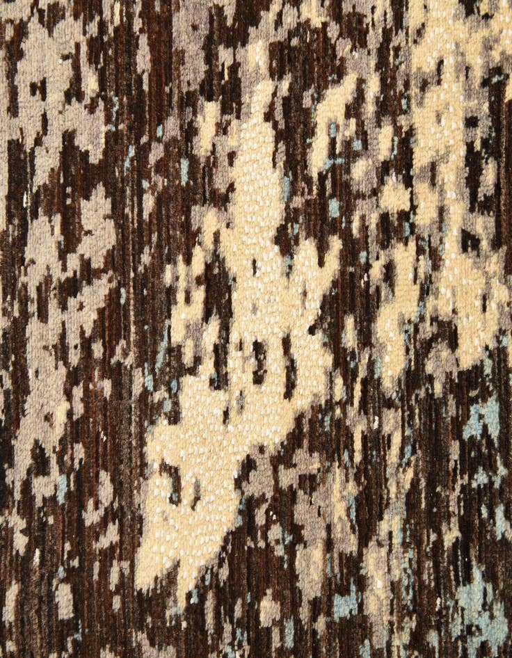 Detail image of  8' x 10' 2  Hand Knotted Darya Wool Rug