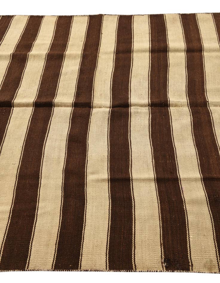 Detail image of  4' 9 x 9' 5  Hand Woven Kilim Fars Wool Rug