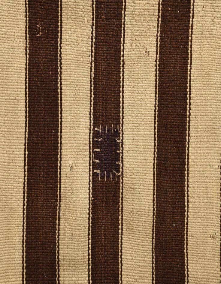 Detail image of  4' 9 x 9' 5  Hand Woven Kilim Fars Wool Rug