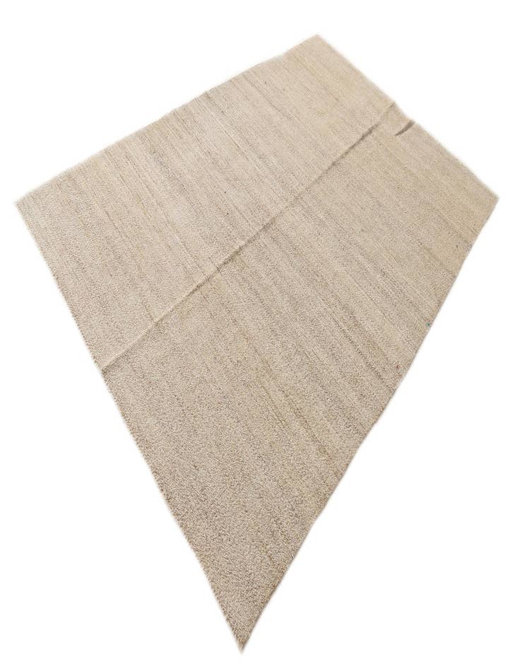 Detail image of  6' 3 x 9' 6  Hand Woven Kilim Modern Wool Rug