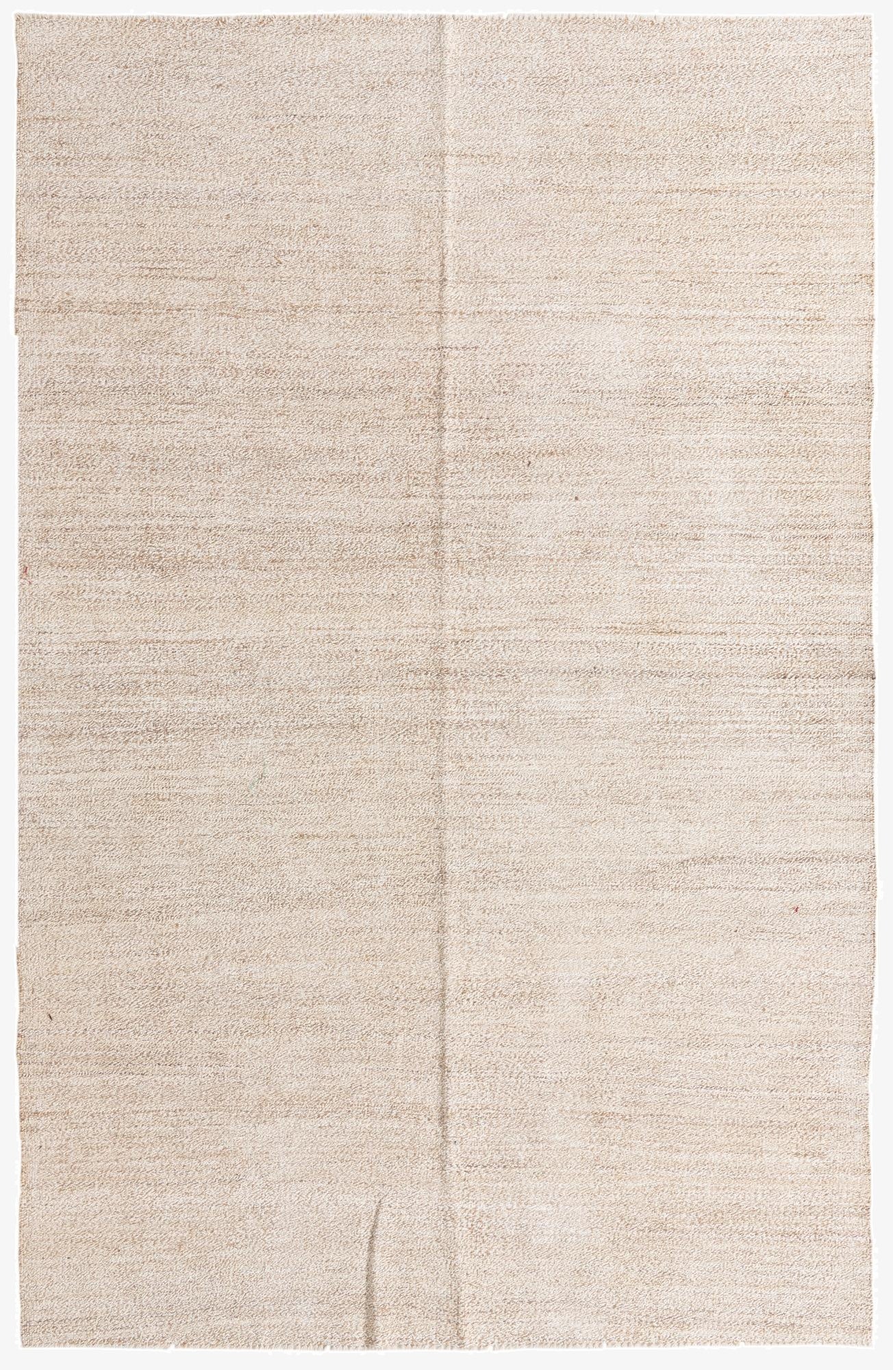  6' 3 x 9' 6  Hand Woven Kilim Modern Wool Rug