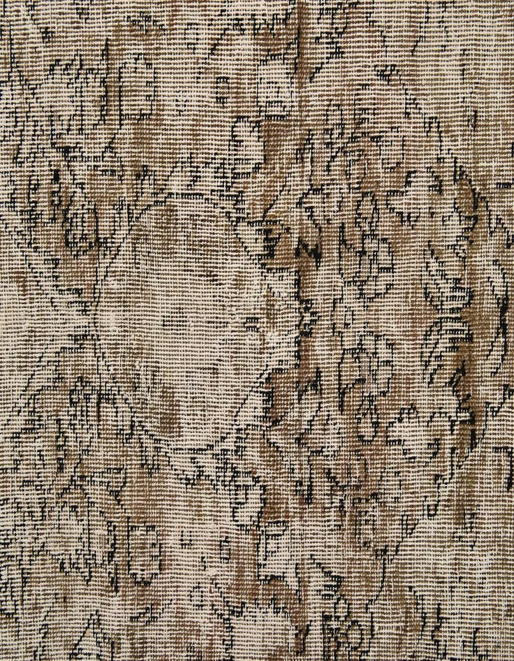 Detail image of  6' 4 x 9' 4  Hand Knotted Ultra Vintage Persian Wool Rug