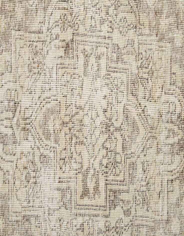 Detail image of  8' x 11' 5  Hand Knotted Ultra Vintage Persian Wool Rug