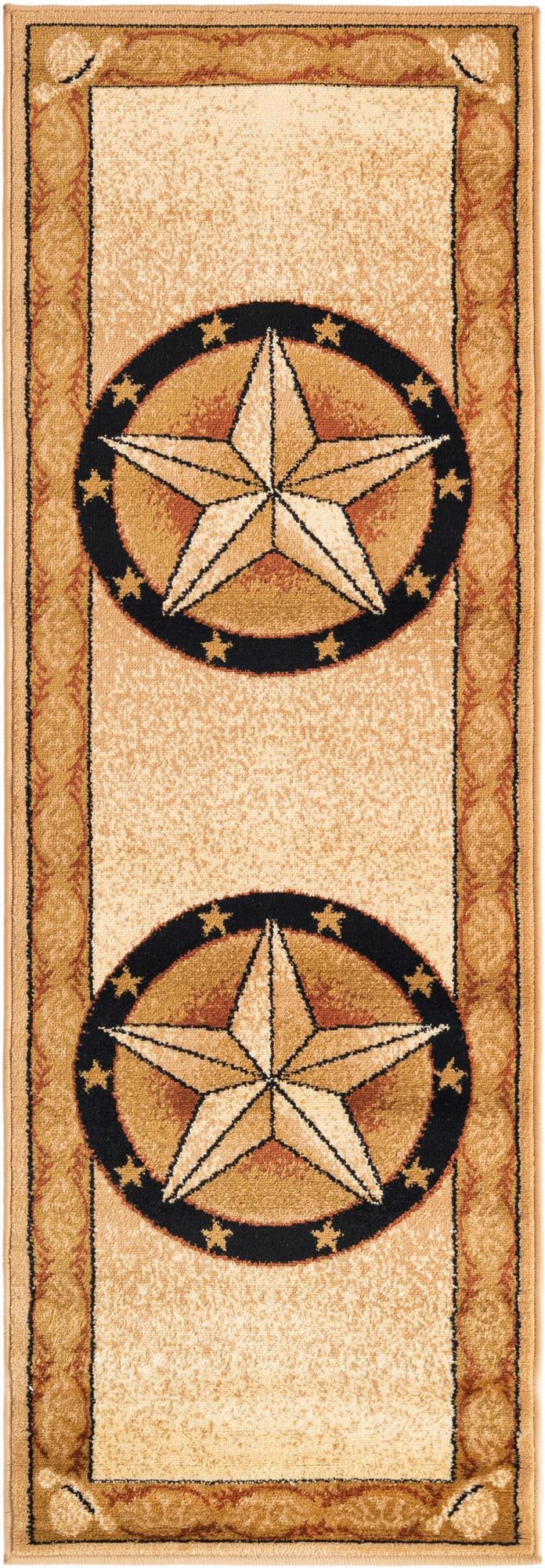 Rug Ivory Brown Swatch link