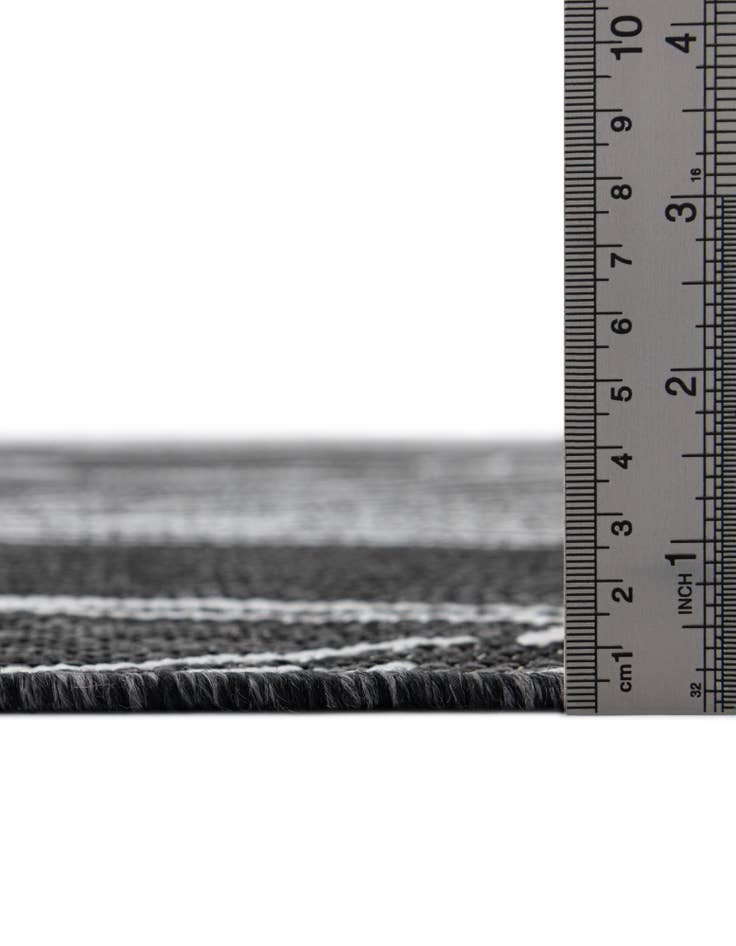 Detail image of  2' x 6'  Washable Botanical Indoor / Outdoor Runner Rug