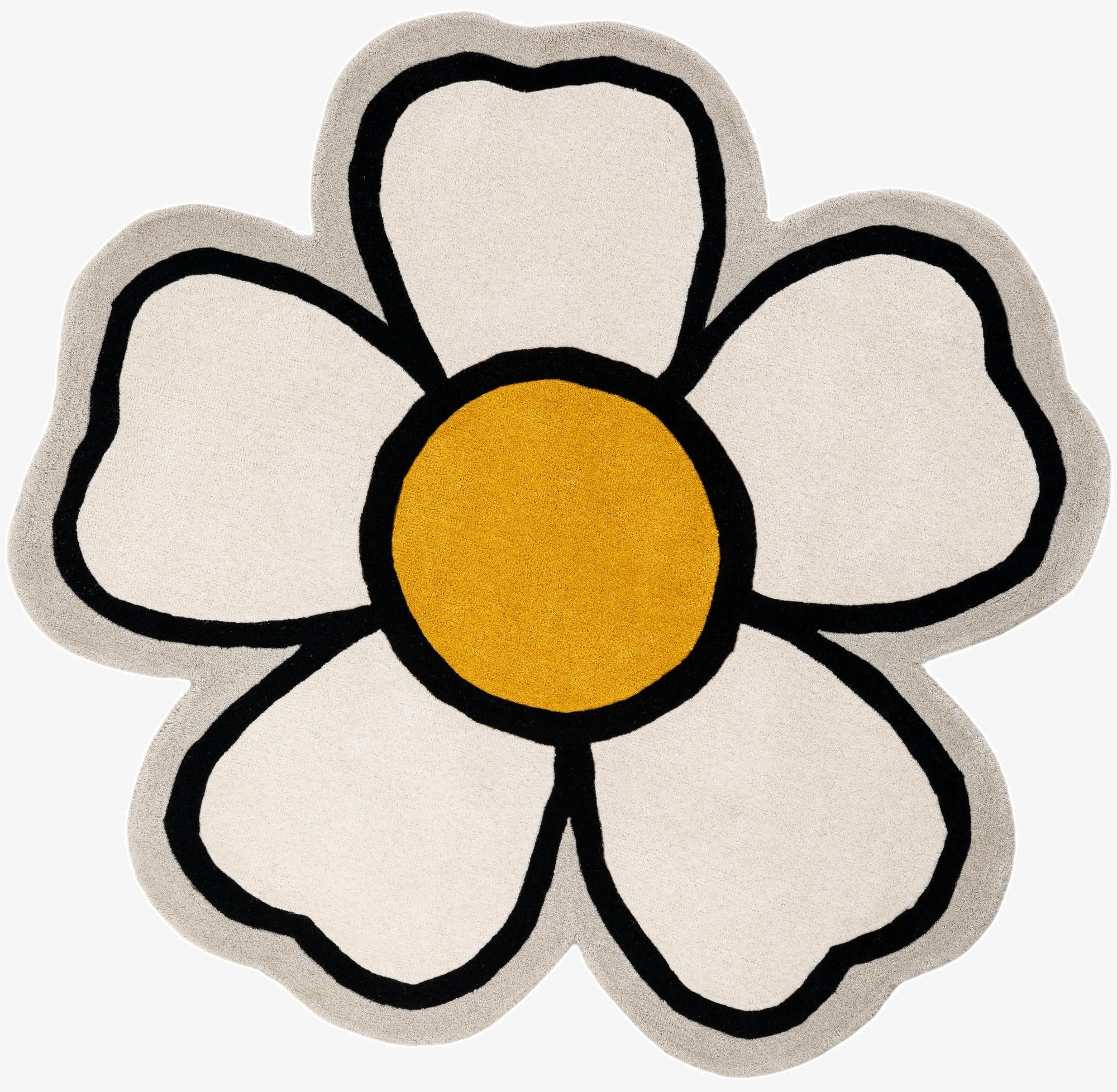  5' 1 x 5' 1 Playtime Kids Wool Freeform Rug