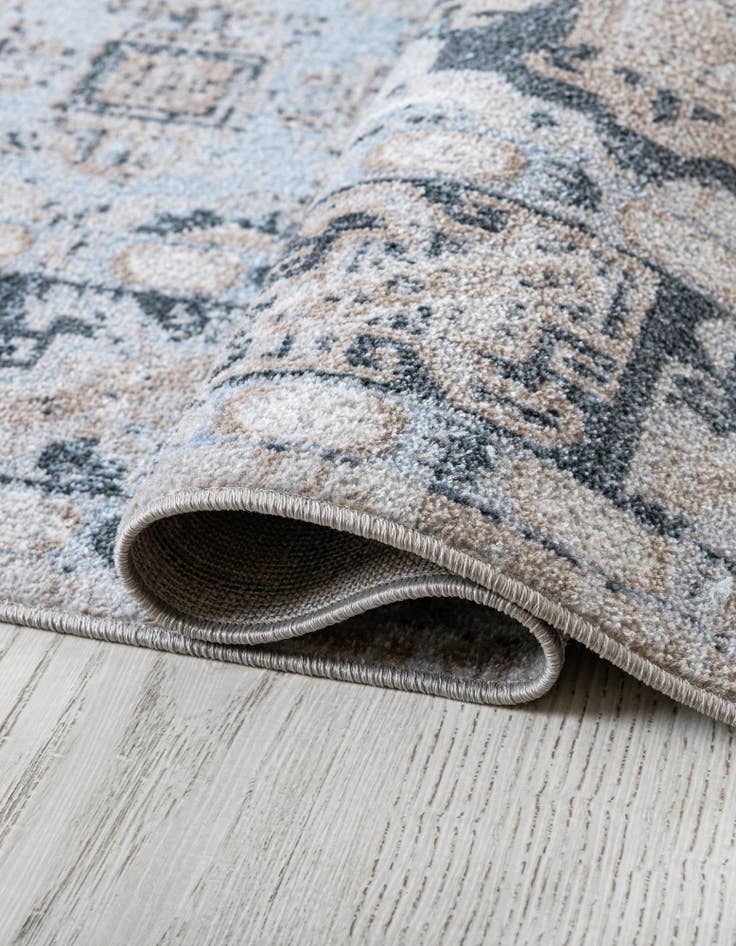 Detail image of  7' 10 x 10' Kamala Washable Rug