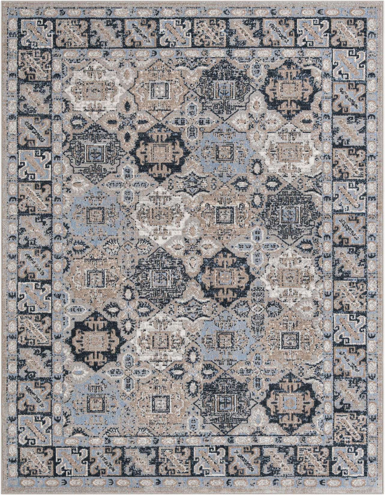 Primary image  5' 3 x 8' Kamala Washable Rug