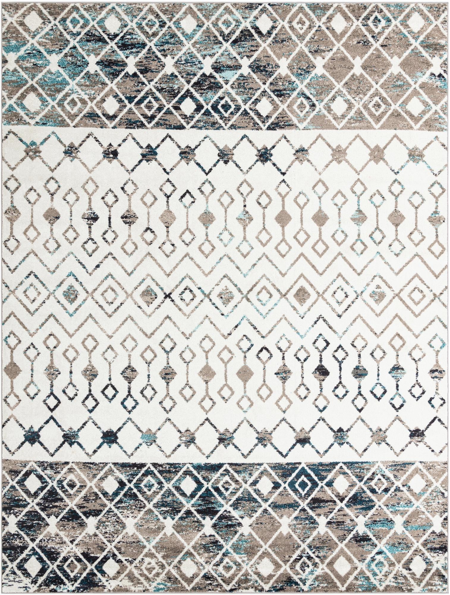 Rug Ivory Gray Blue Swatch link