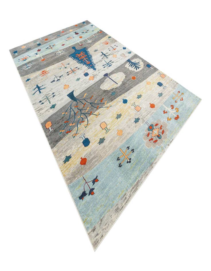 Detail image of  9' 10 x 14'  Washable Vivid Rug