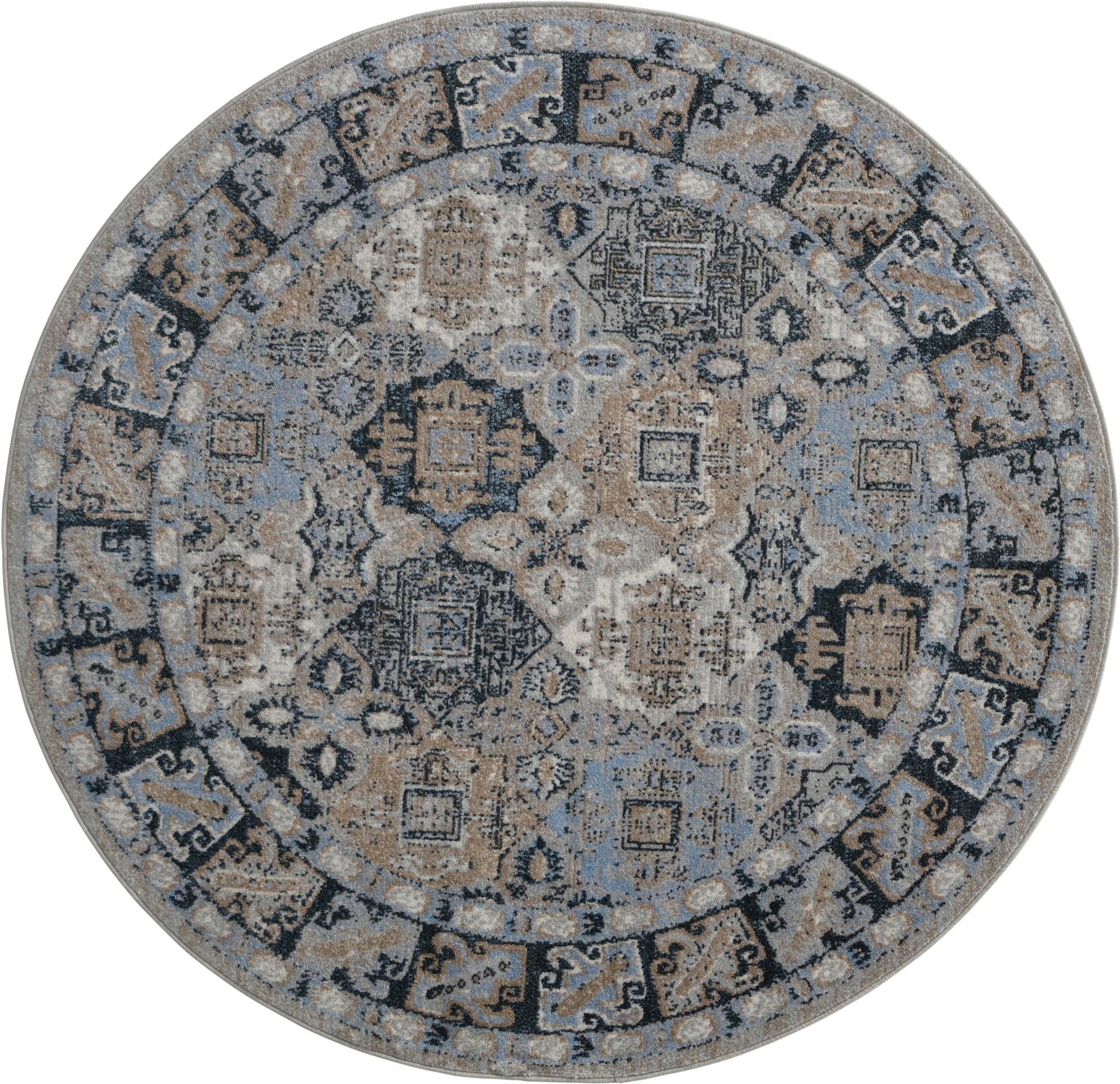 Rug Ivory Gray Blue Swatch link