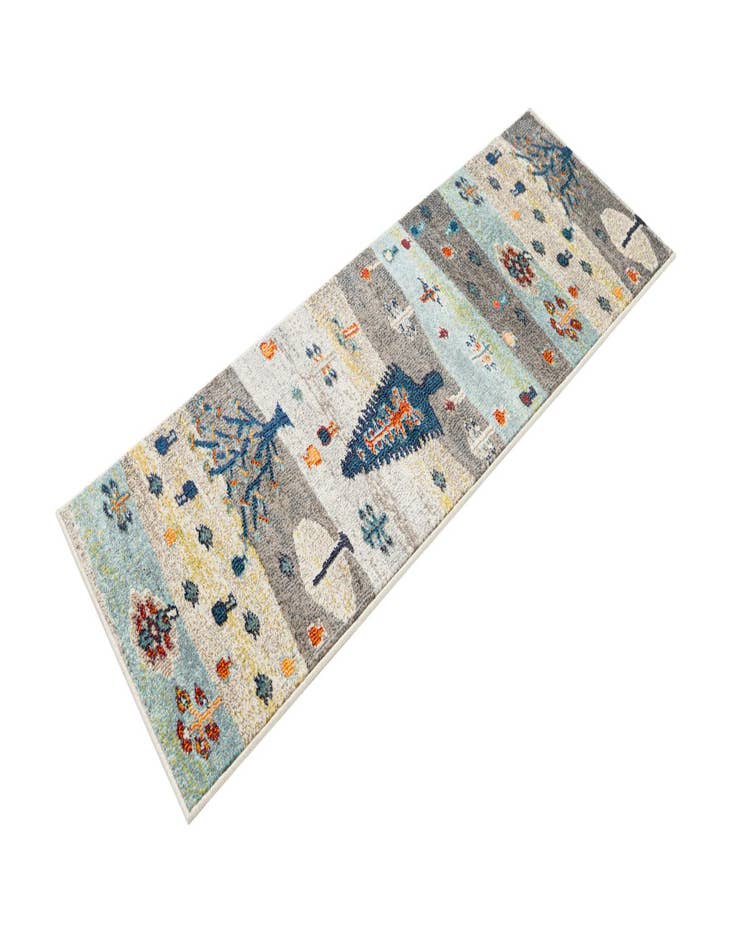 Detail image of  2' x 6'  Washable Vivid Runner Rug