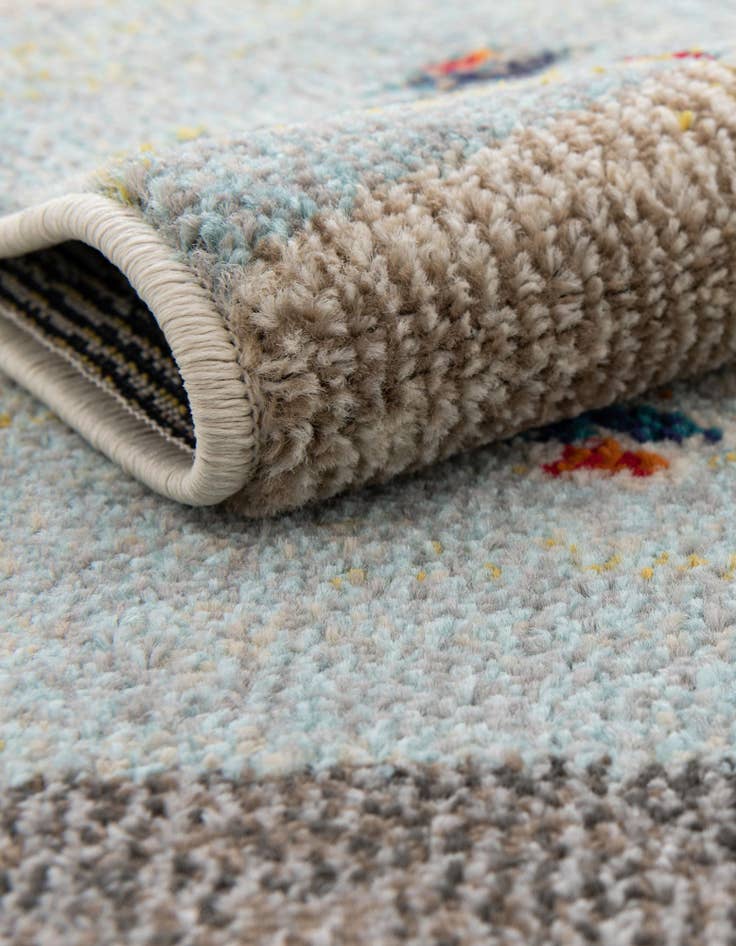 Detail image of  2' x 8'  Washable Vivid Runner Rug