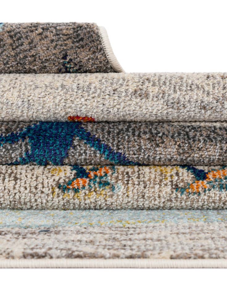 Detail image of  2' x 8'  Washable Vivid Runner Rug