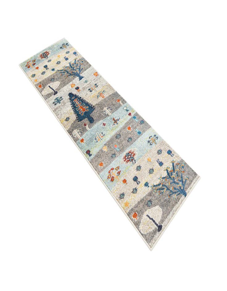 Detail image of  2' x 6'  Washable Vivid Runner Rug