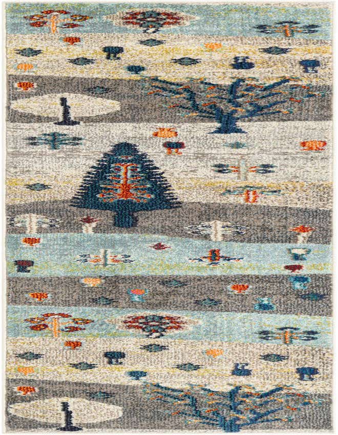 Primary image of  2' x 6'  Washable Vivid Runner Rug