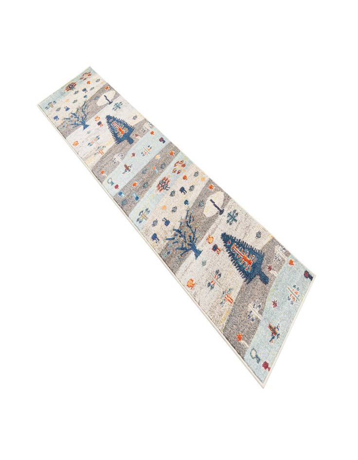 Detail image of  2' x 8'  Washable Vivid Runner Rug