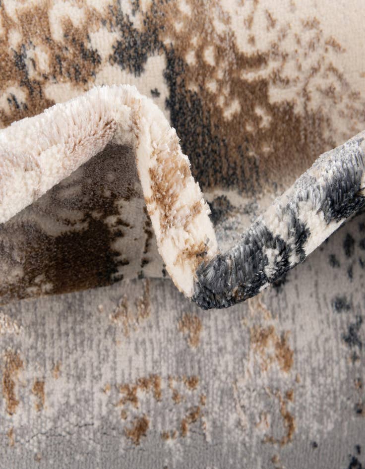 Detail image of  5' 3 x 5' 3 Highbury Octagon Rug