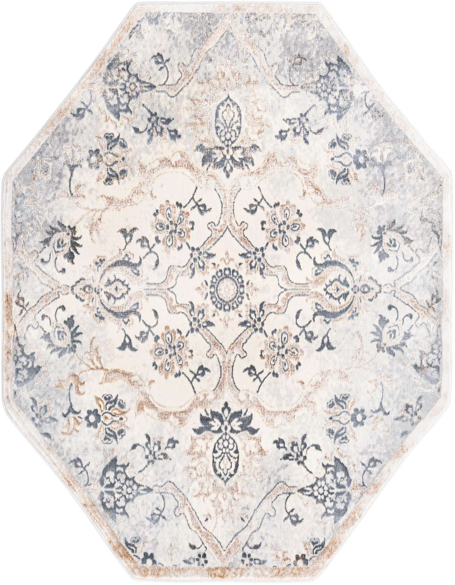 Primary image  5' 3 x 5' 3 Highbury Octagon Rug
