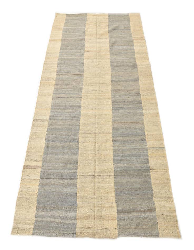 Detail image of  4' 9 x 6' 3  Hand Woven Kilim Modern Wool Rug