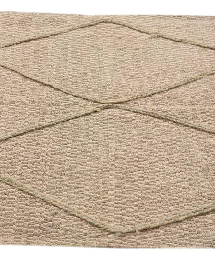 Detail image of  3' 8 x 6' 4  Hand Knotted Moroccan Wool Rug