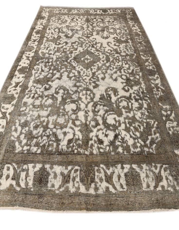 Detail image of  9' 4 x 12' 3  Hand Knotted Ultra Vintage Persian Wool Rug