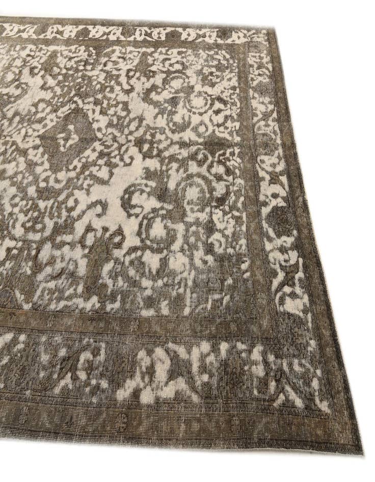 Detail image of  9' 4 x 12' 3  Hand Knotted Ultra Vintage Persian Wool Rug