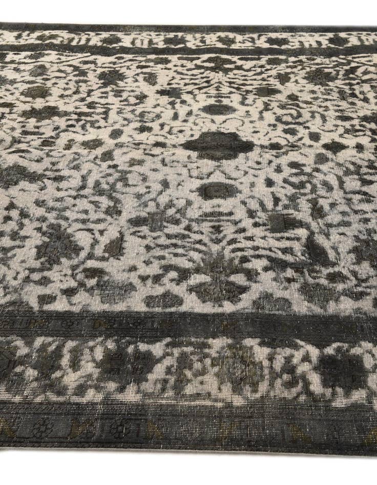 Detail image of  8' x 11' 3  Hand Knotted Ultra Vintage Persian Wool Rug