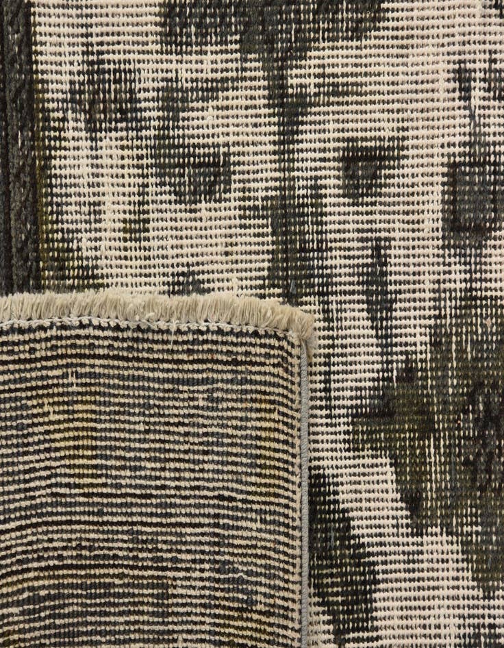 Detail image of  8' x 11' 3  Hand Knotted Ultra Vintage Persian Wool Rug