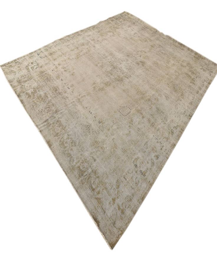 Detail image of  9' 5 x 12' 6  Hand Knotted Ultra Vintage Persian Wool Rug