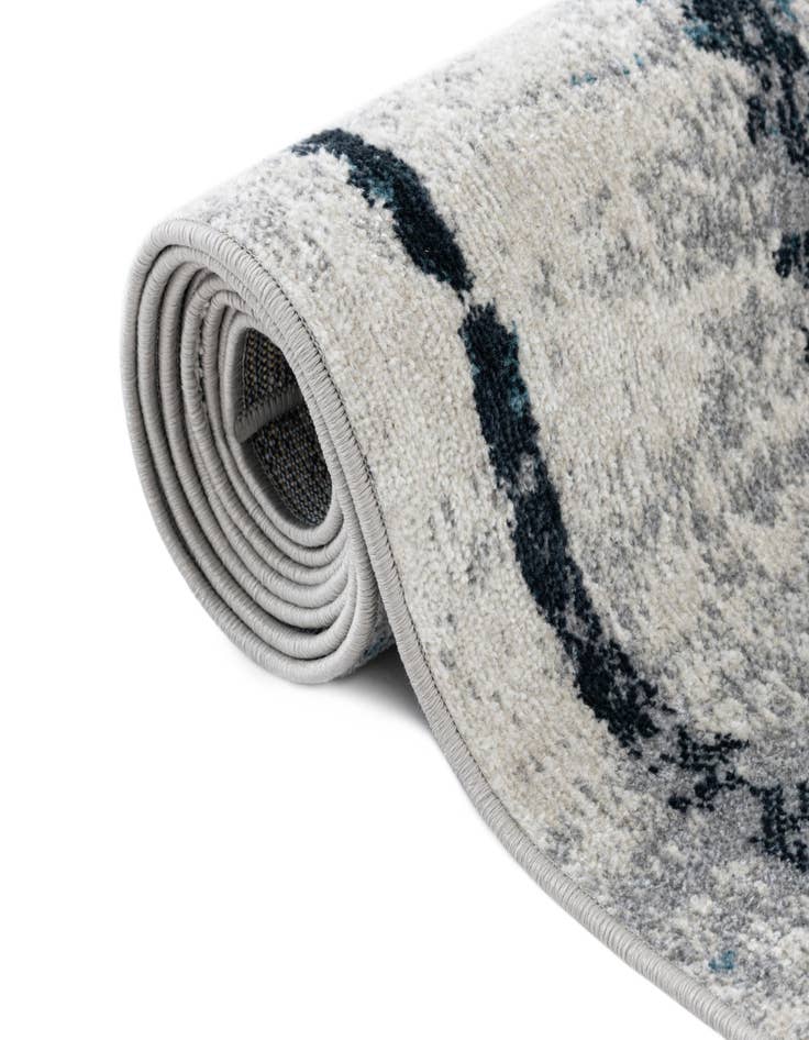 Detail image of  7' 10 x 7' 10 Kamala Washable Round Rug