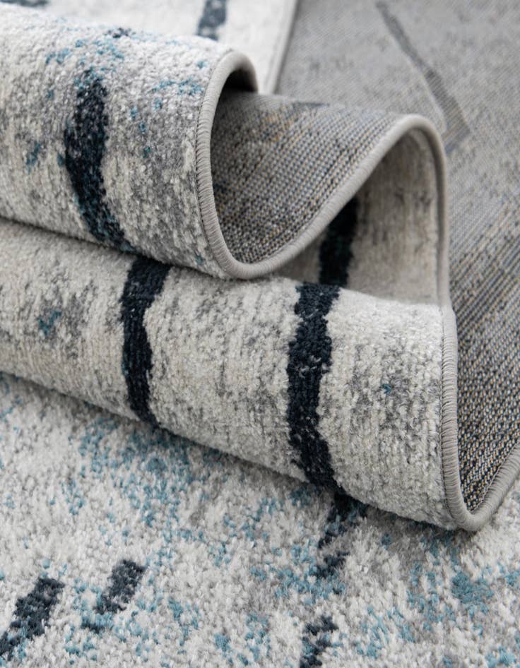 Detail image of  7' 10 x 7' 10 Kamala Washable Round Rug