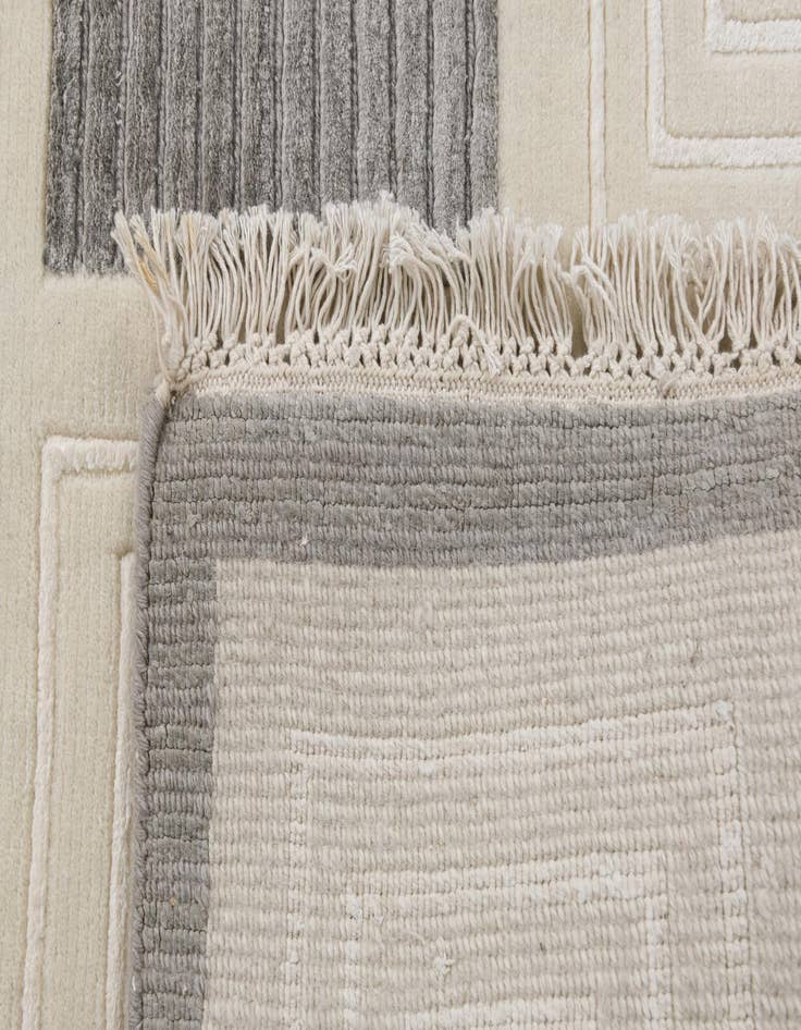 Detail image of  2' 7 x 13' 5  Hand Knotted Darya Wool Runner Rug