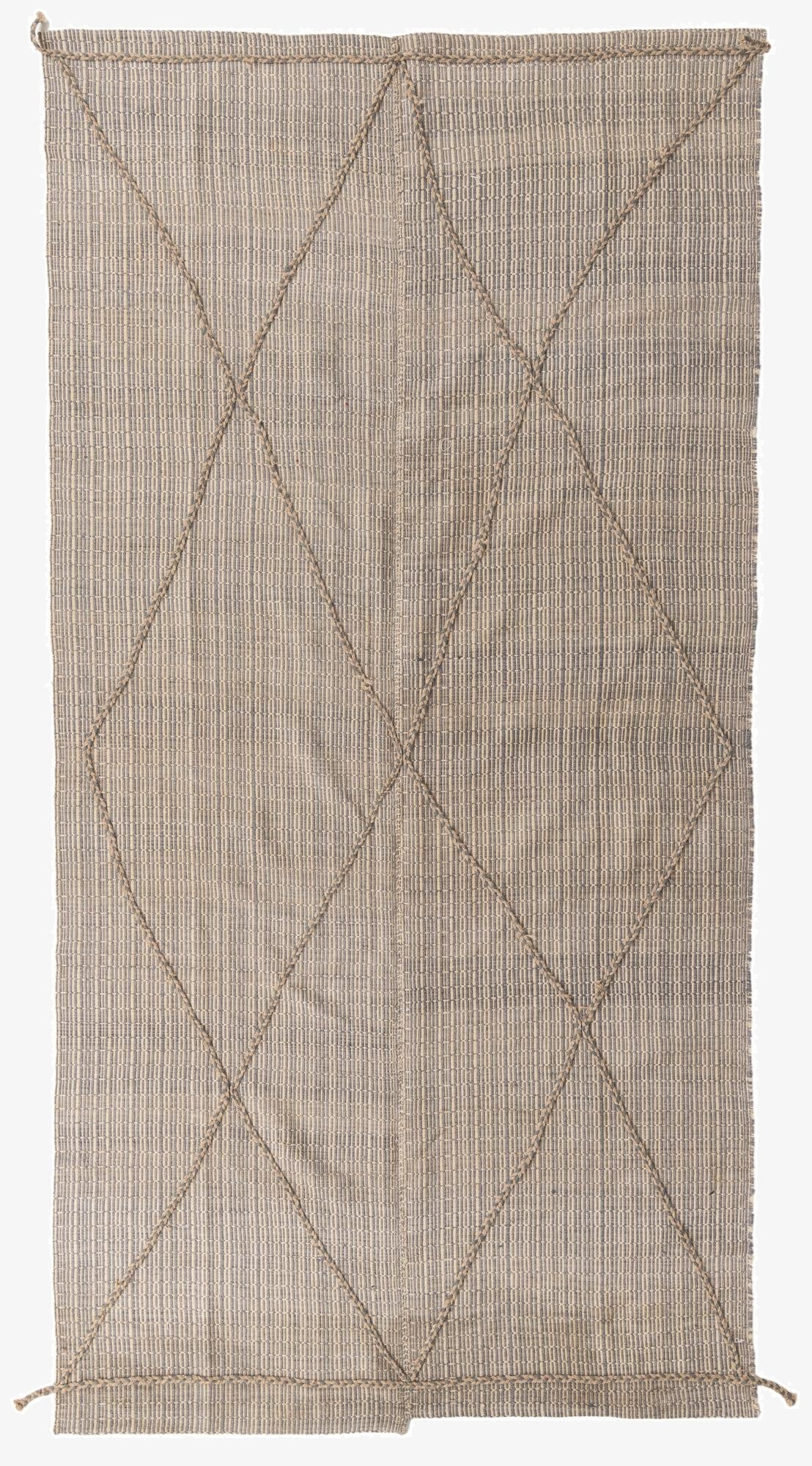  6' 1 x 12' 1  Hand Knotted Moroccan Wool Runner Rug