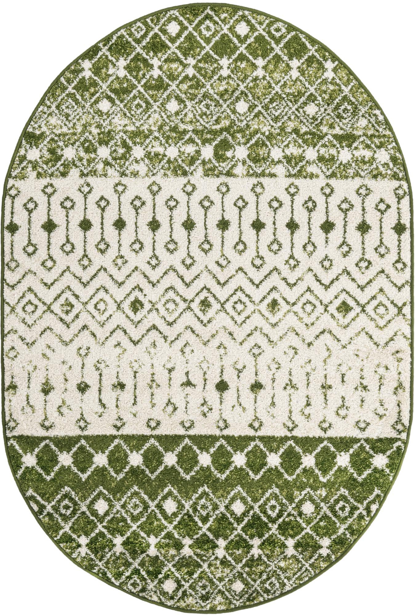 Rug Ivory Green Swatch link
