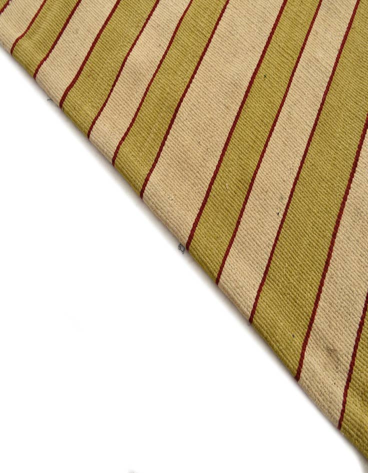 Detail image of  10' 5 x 12' 4  Hand Woven Kilim Modern Wool Rug