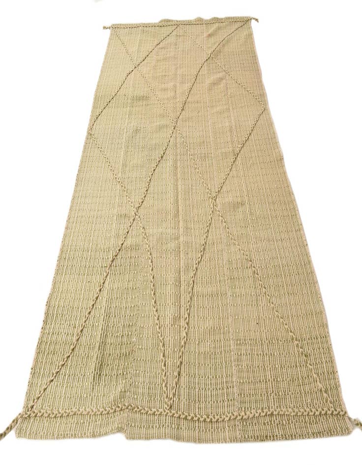 Detail image of  5' 9 x 9' 3  Hand Knotted Moroccan Wool Rug