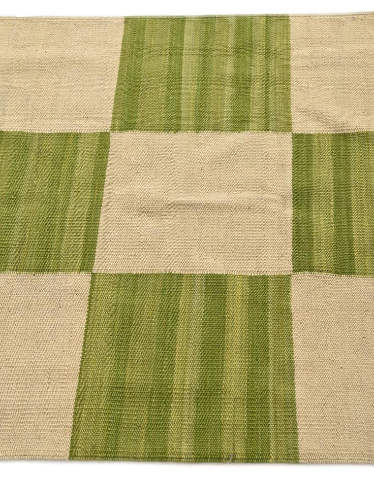 Detail image of  2' 8 x 9' 10  Hand Woven Kilim Modern Wool Runner Rug