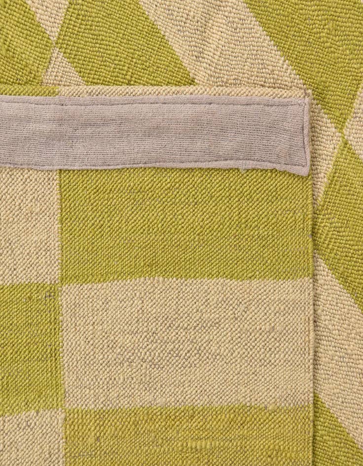 Detail image of  2' 7 x 6' 9  Hand Woven Kilim Modern Wool Runner Rug