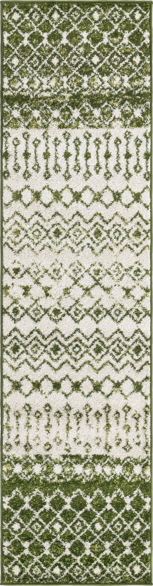 2' x 8' Moroccan Trellis Runner Rug