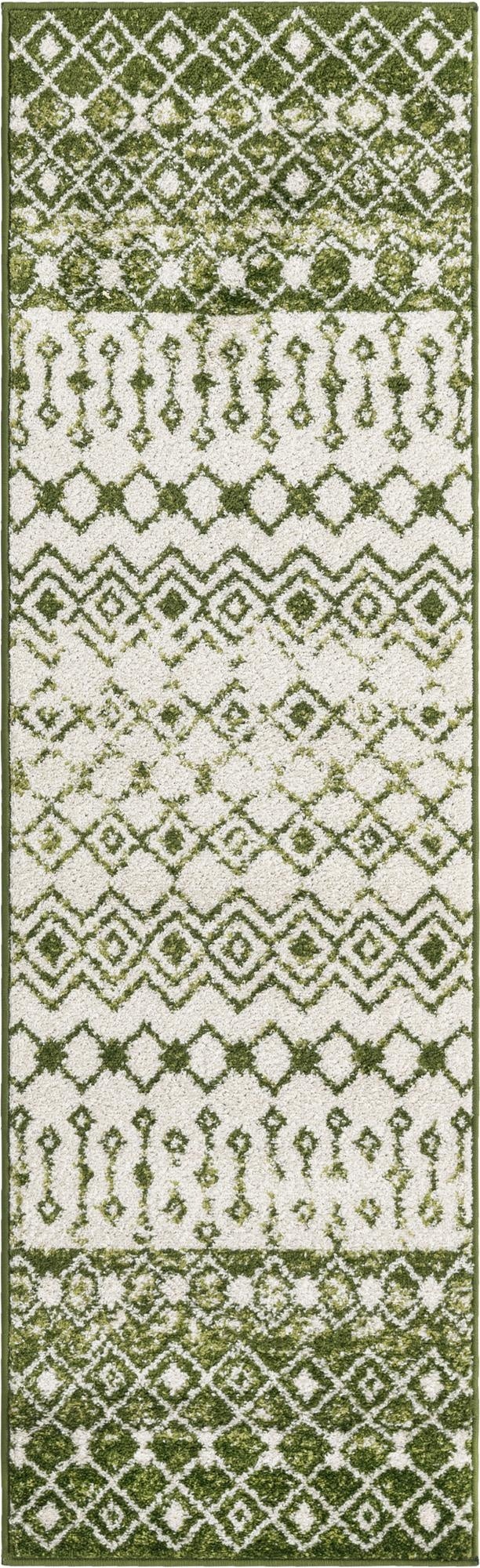  2' x 7' Moroccan Trellis Runner Rug