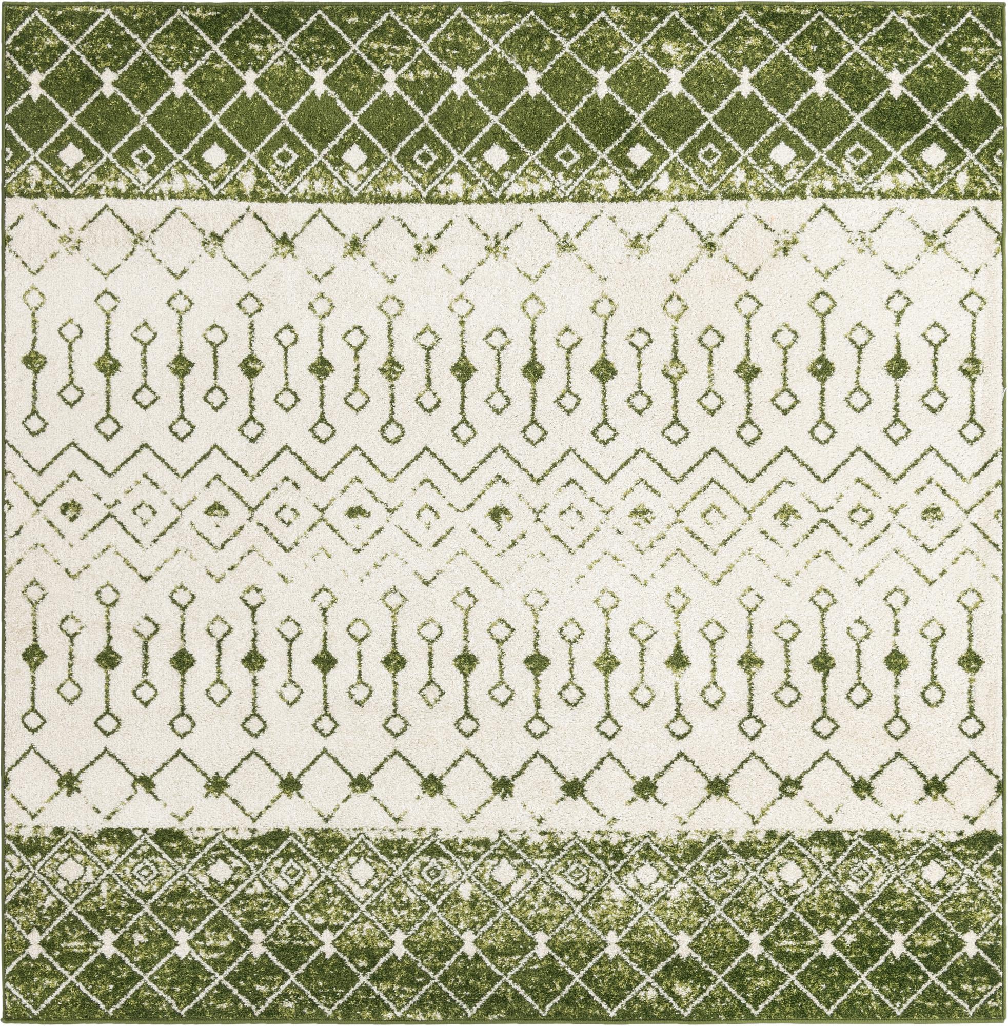 Rug Ivory Green Swatch link
