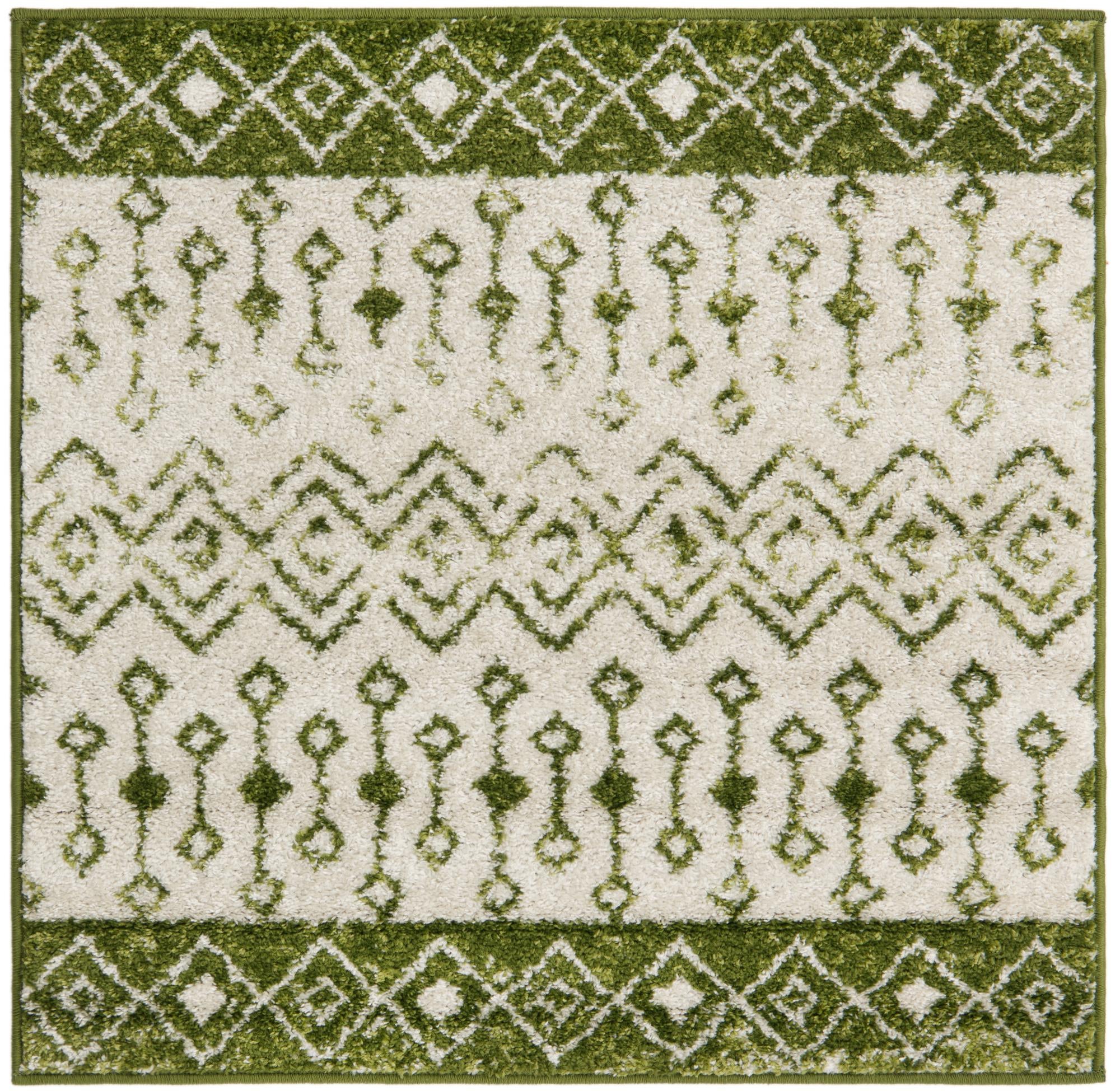 Rug Ivory Green Swatch link