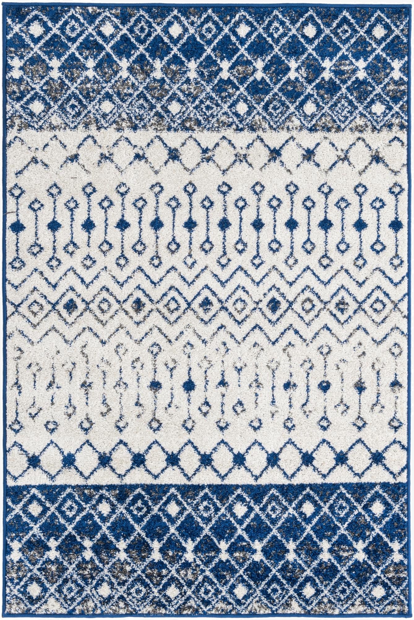  4' x 6' Moroccan Trellis Rug