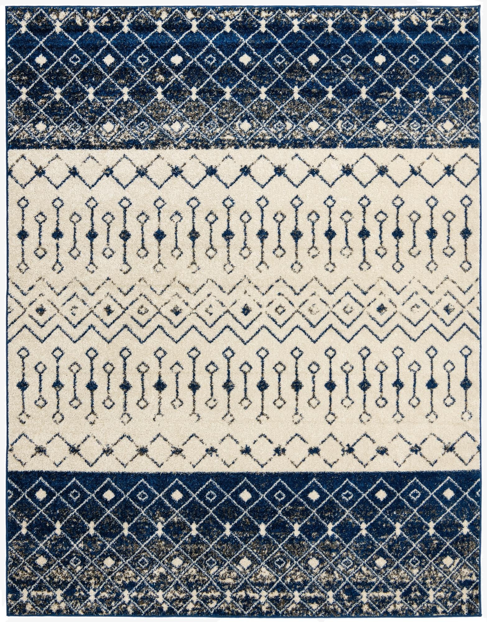  7' 10 x 10' Moroccan Trellis Rug