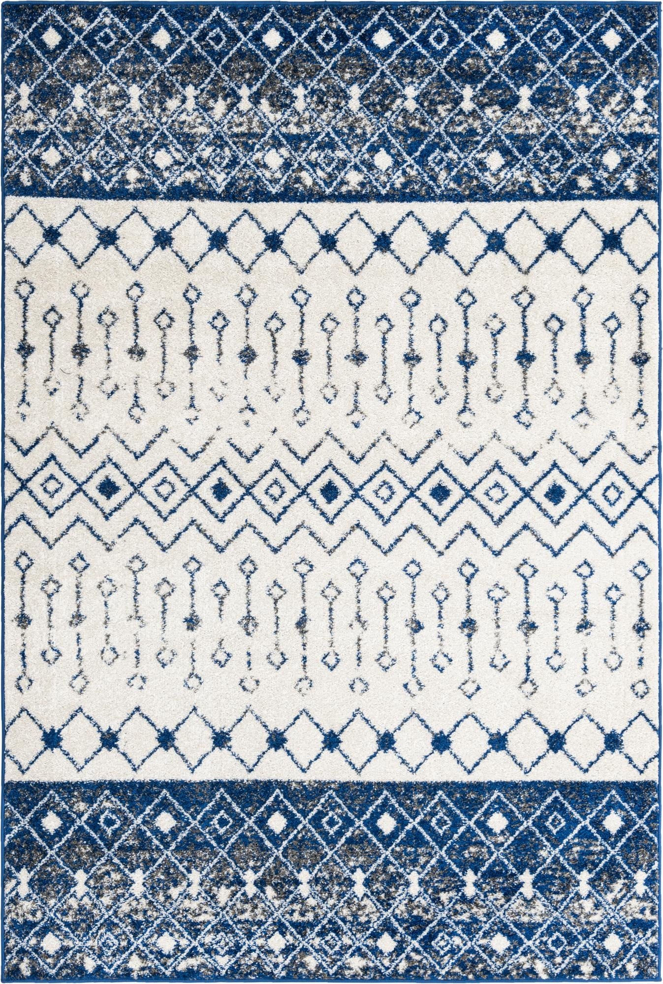  6' x 9' Moroccan Trellis Rug