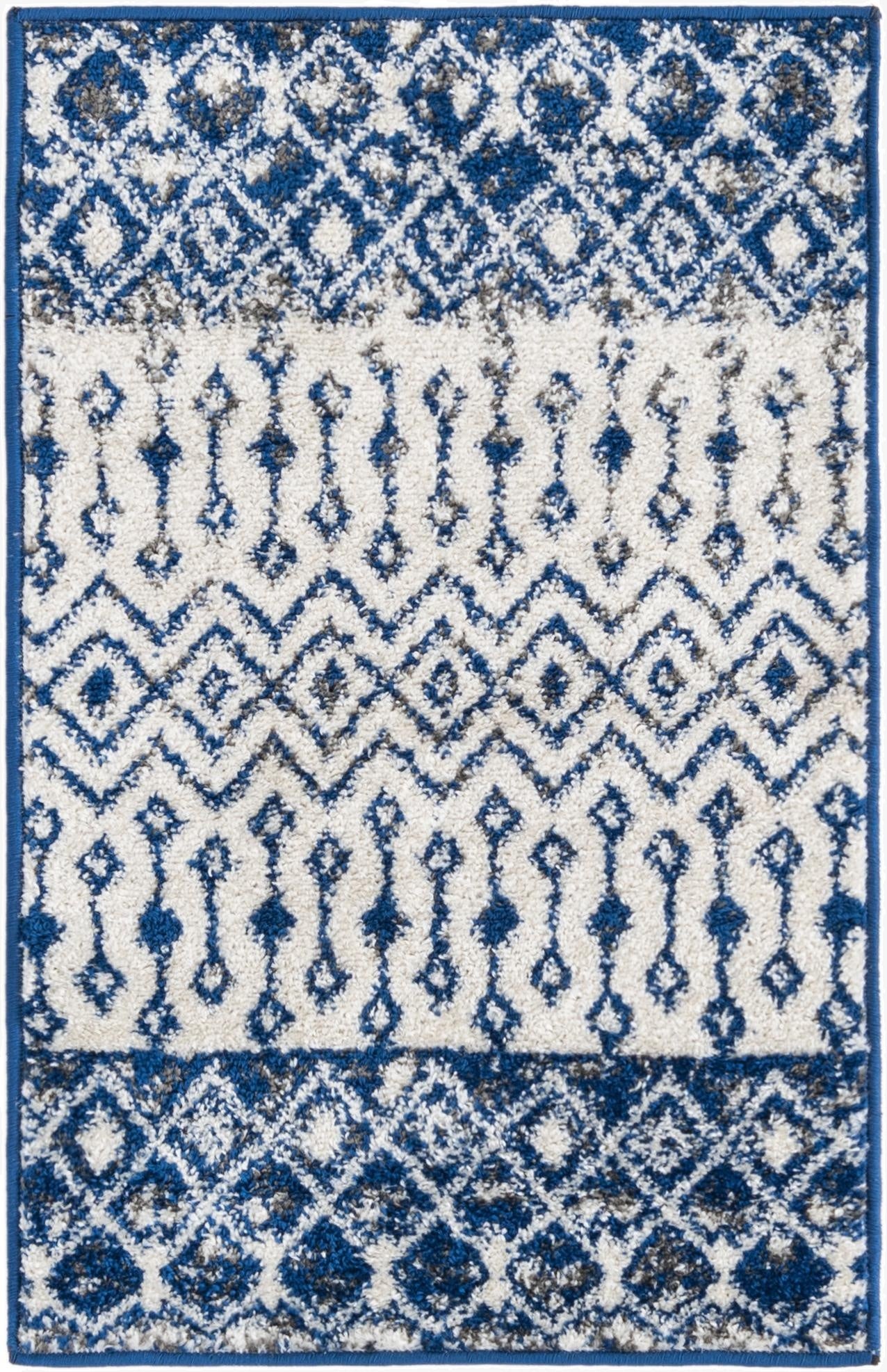  2' x 3' Moroccan Trellis Rug